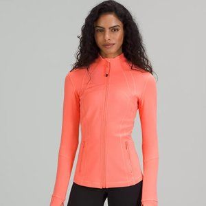 NWOT Lululemon Define Jacket Raspberry Cream Size 6